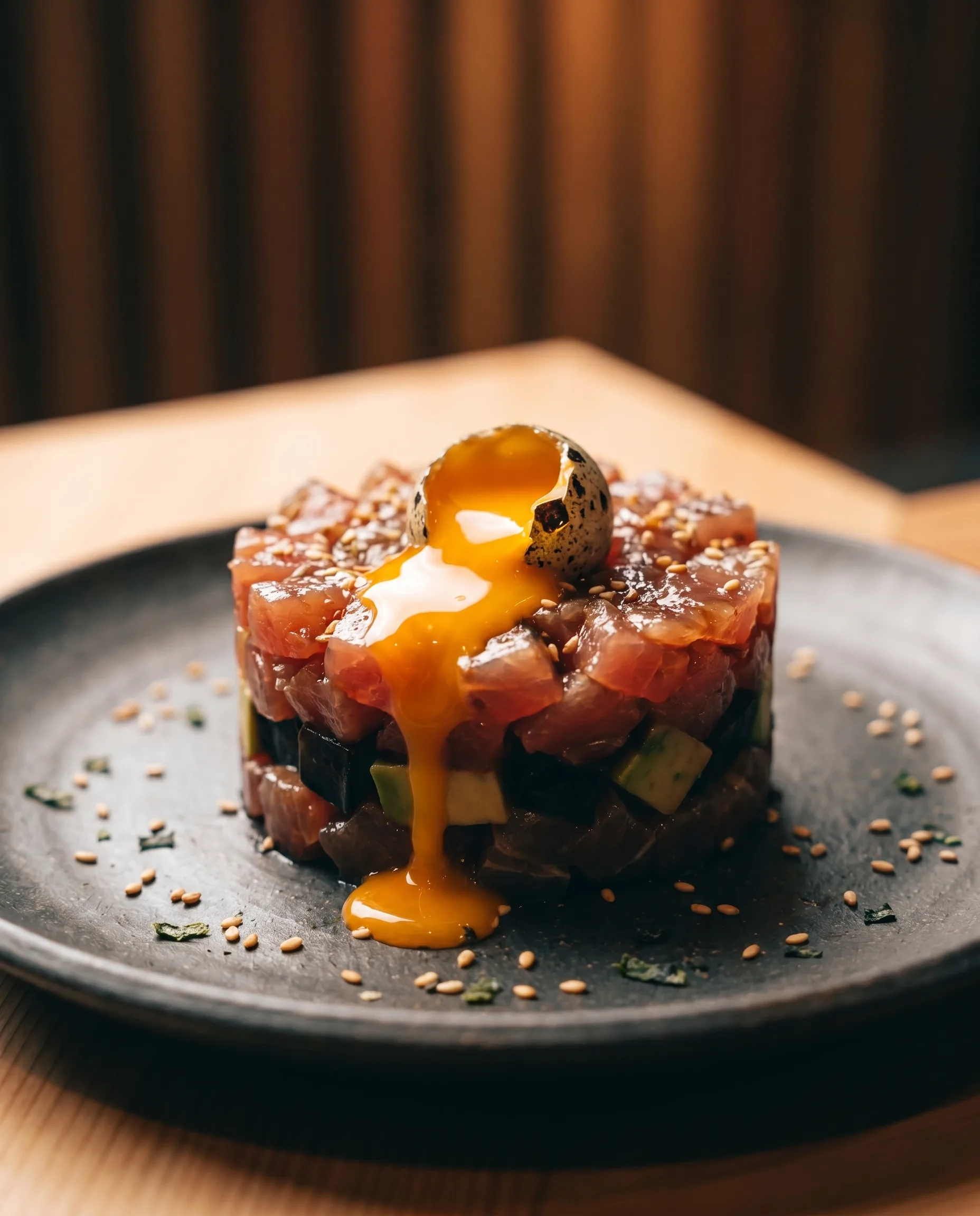 Tartar de atún rojo