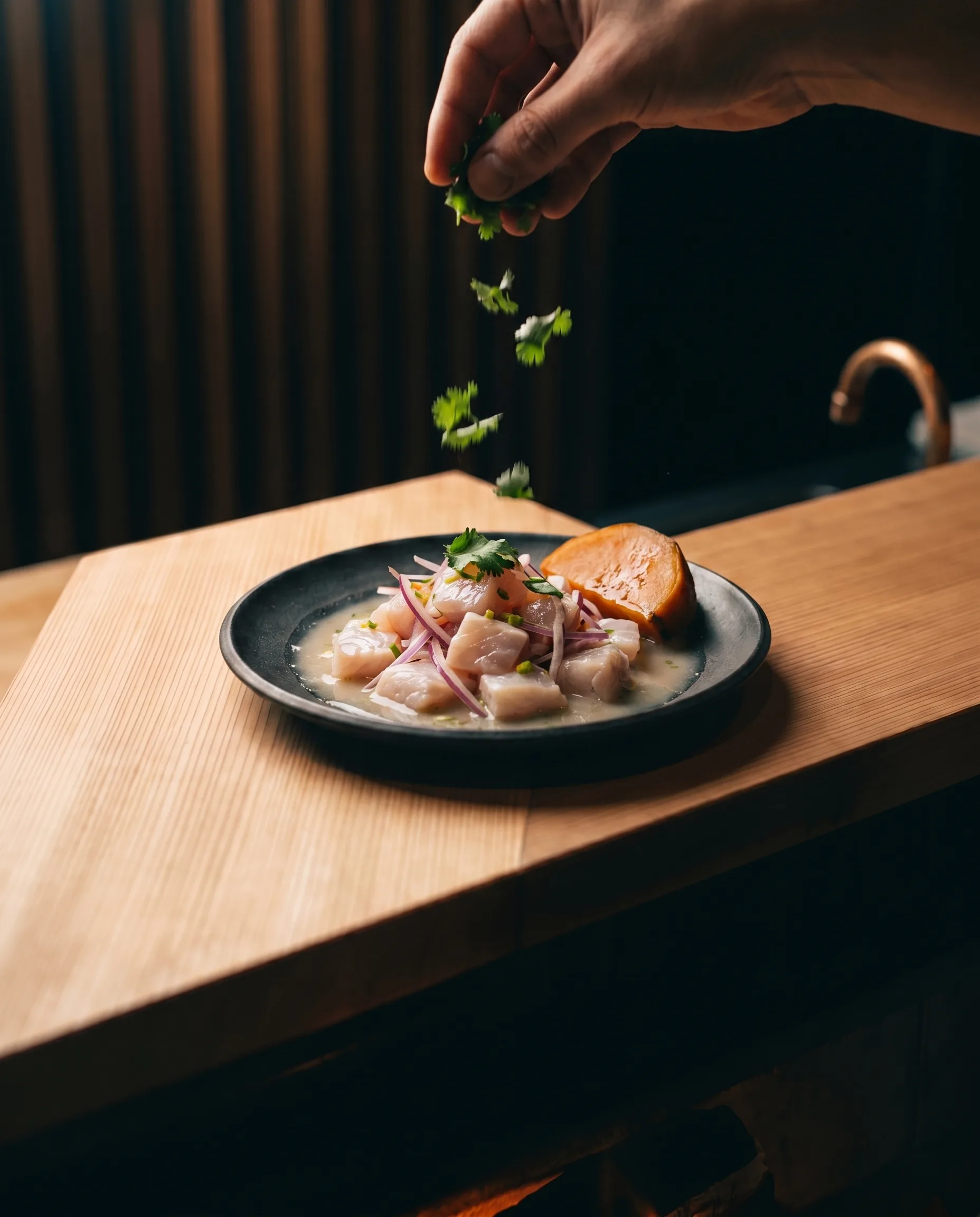 Ceviche clásico nikkei