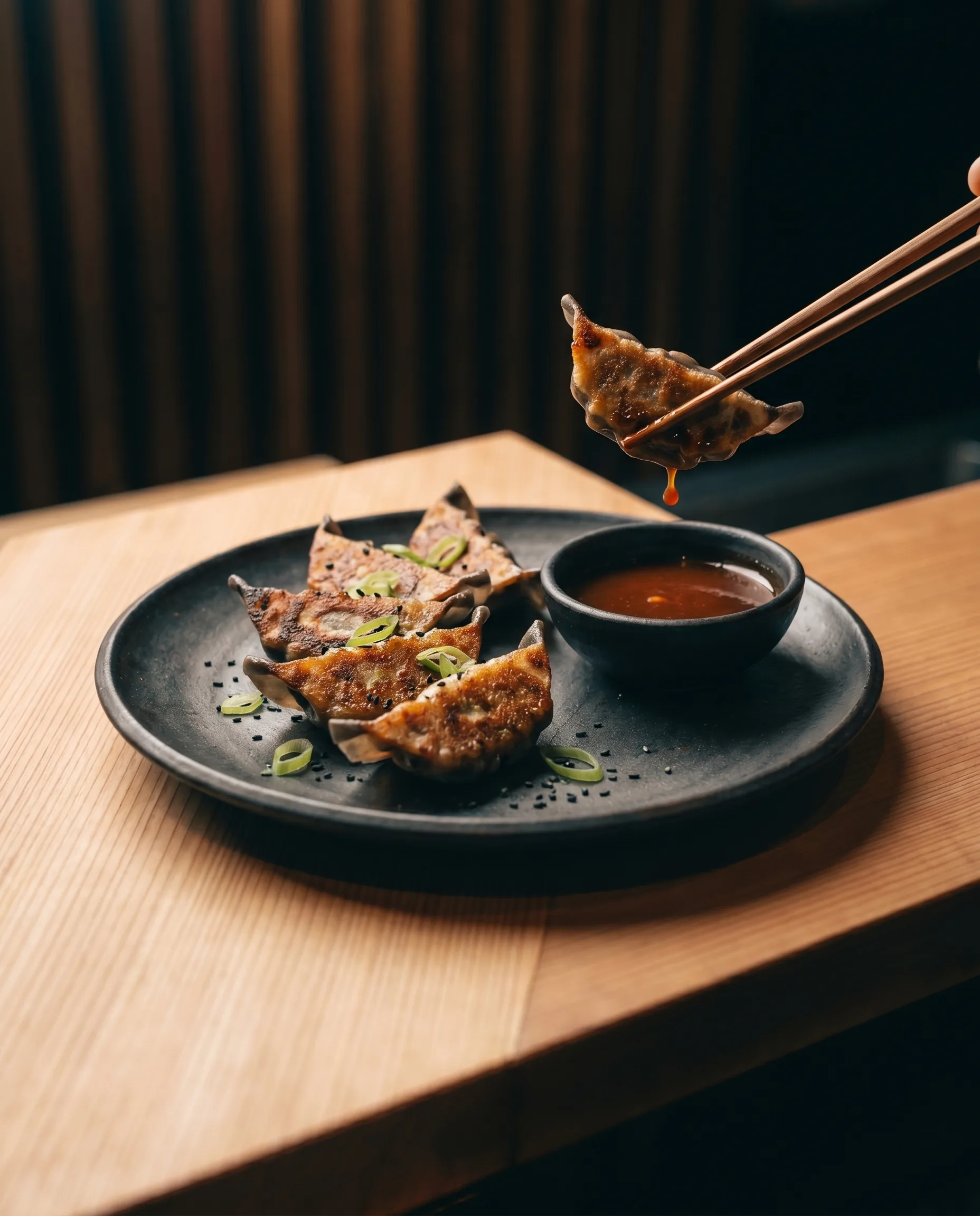 Gyoza de pato confitado (5 pz)