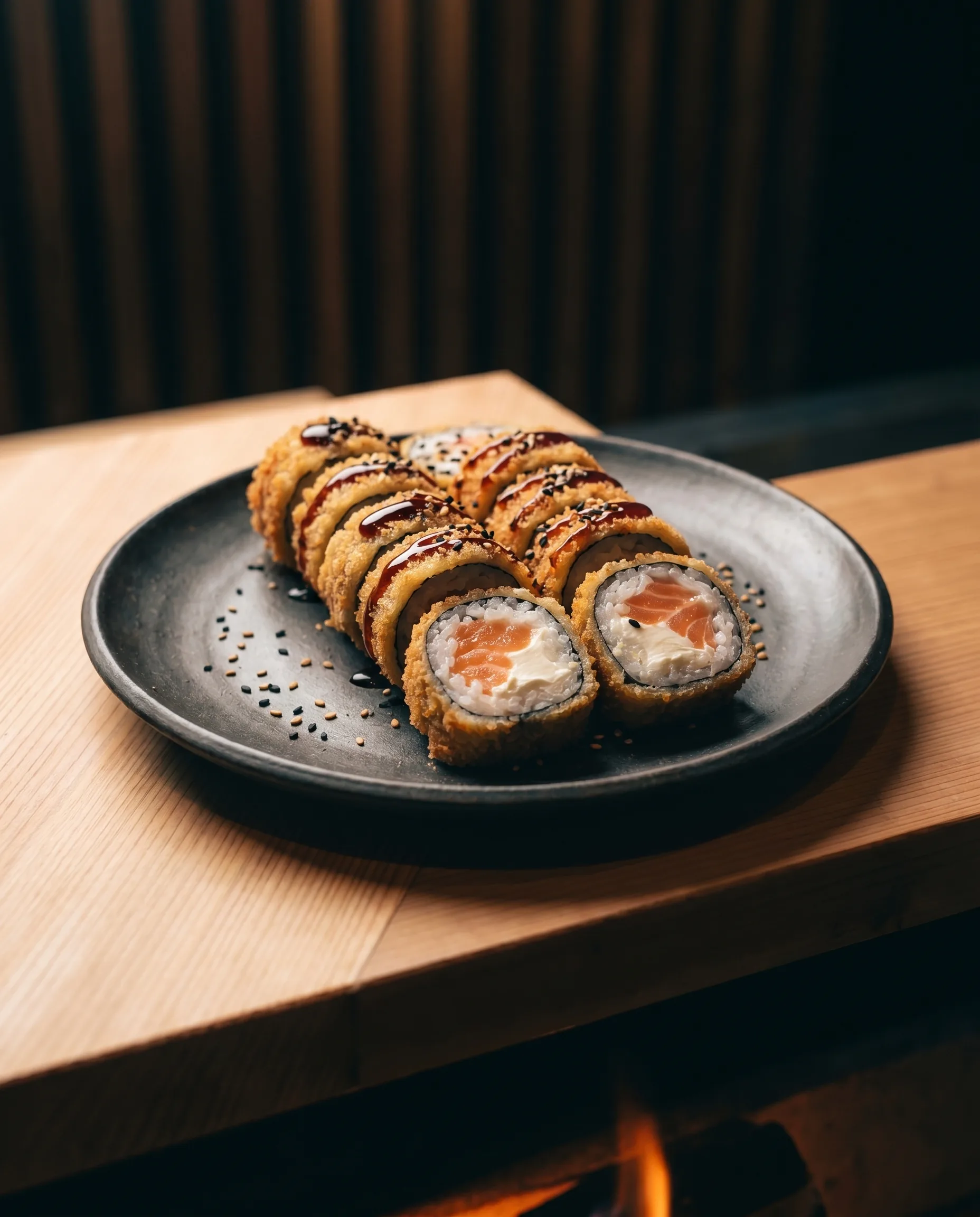 Maki furai de salmón (8 pz)