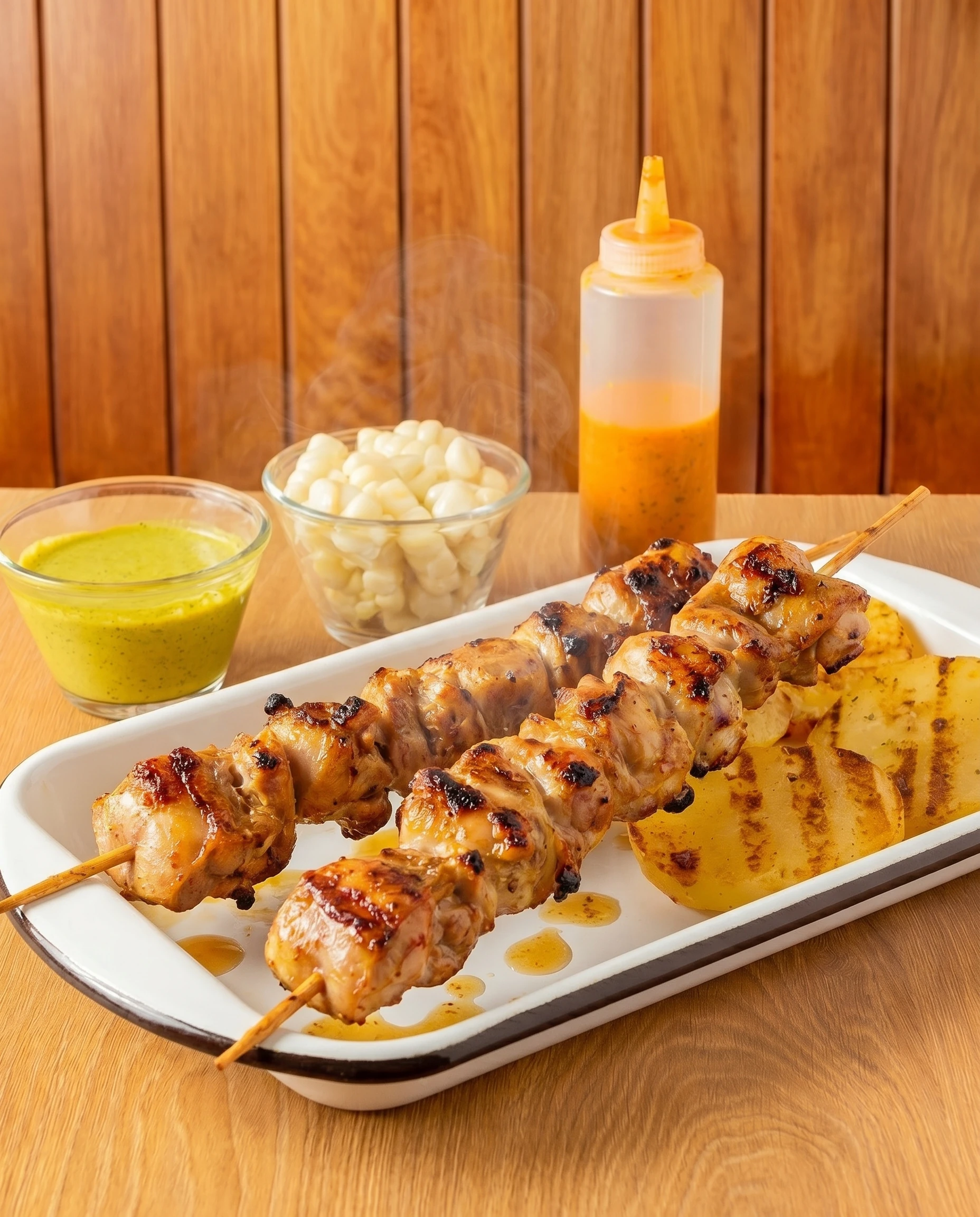 Brocheta de Muslitos de Pollo
