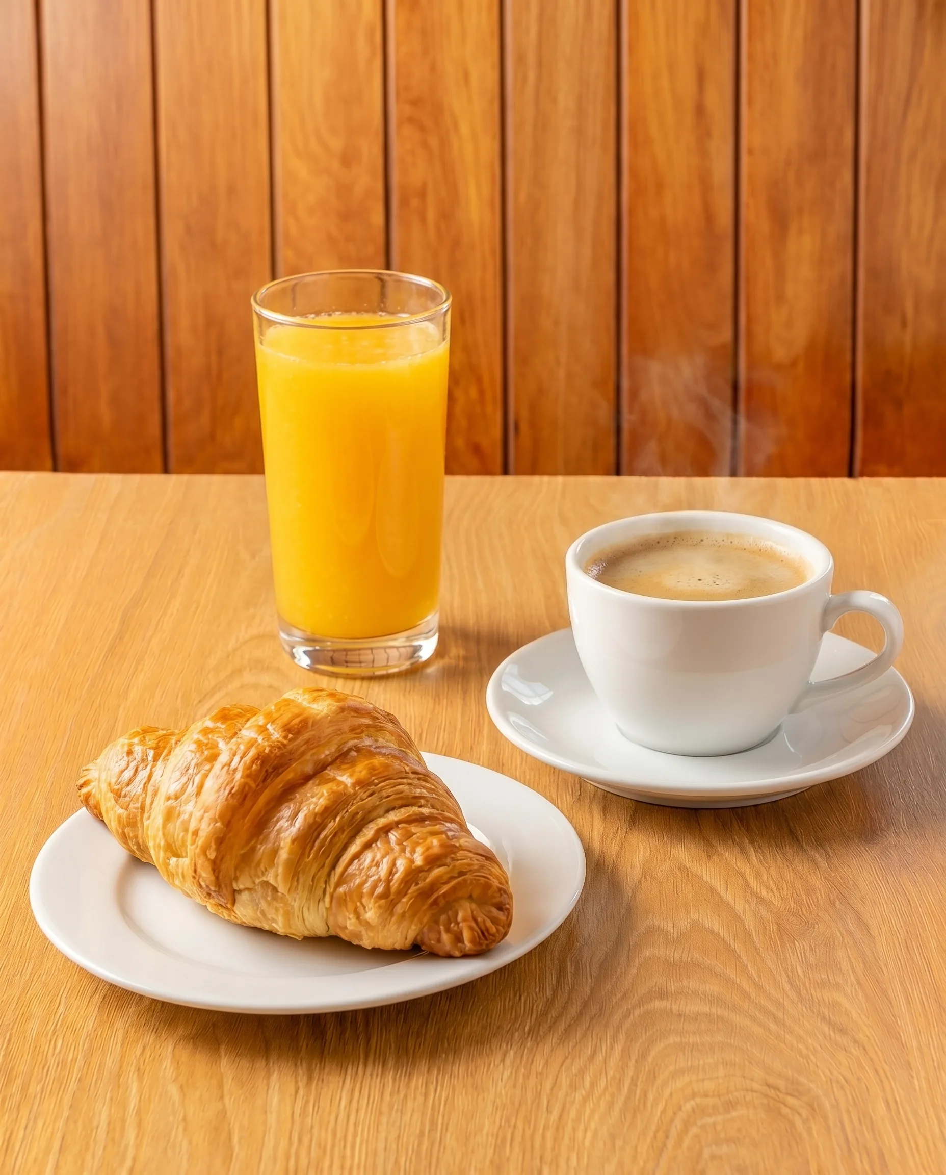 Café + Croissant + Jugo